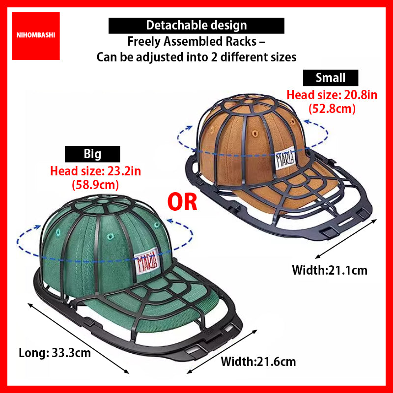 Cap Washer Hat Cage 3 Layer Washing Machine Dishwasher Fits Child Adult