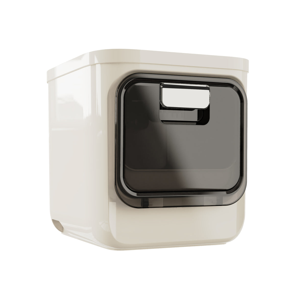 10kg rice dispenser with front-opening lid