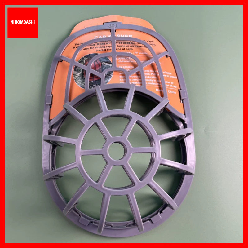 Cap Washer Hat Cage 3 Layer Washing Machine Dishwasher Fits Child Adult