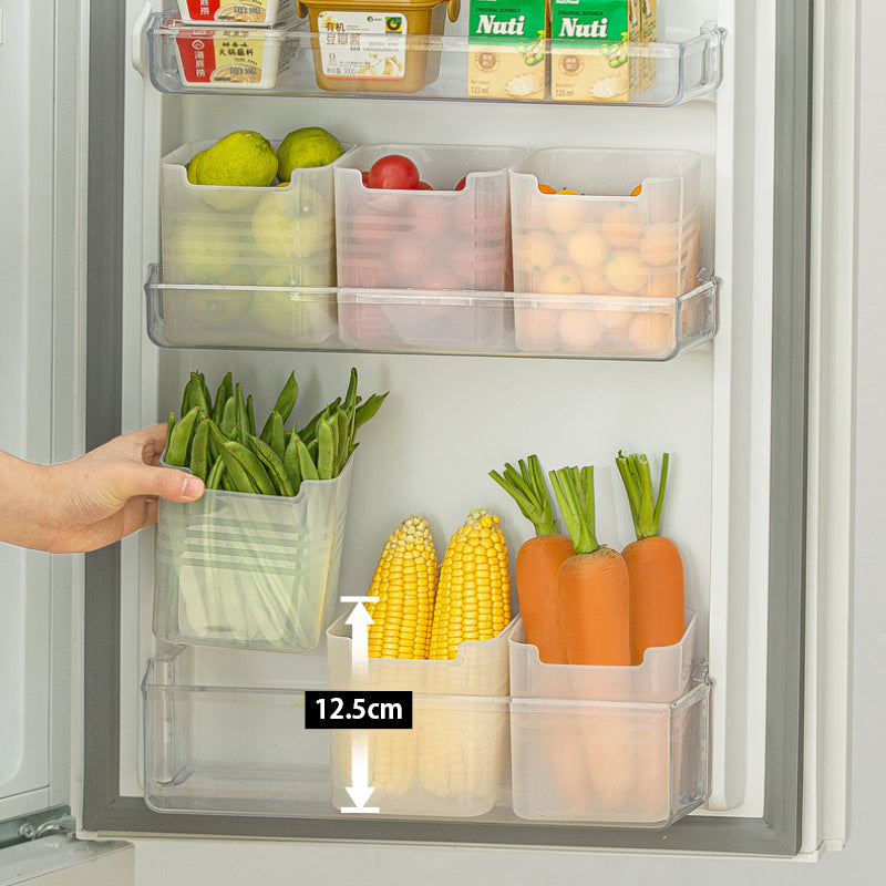 Fridge Organizer Storage Box for Door Shelf and Condiments