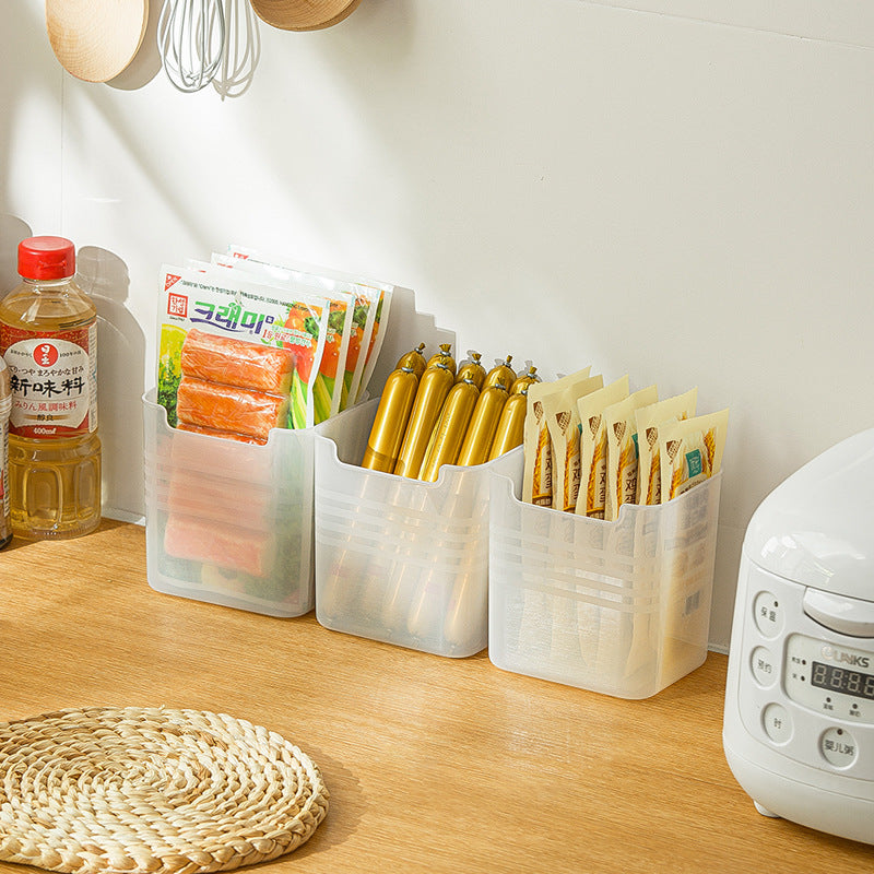 Fridge Organizer Storage Box for Door Shelf and Condiments