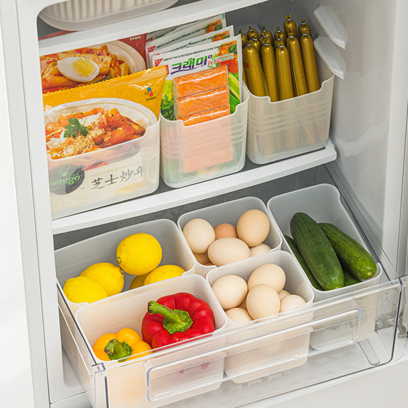 Fridge Organizer Storage Box for Door Shelf and Condiments