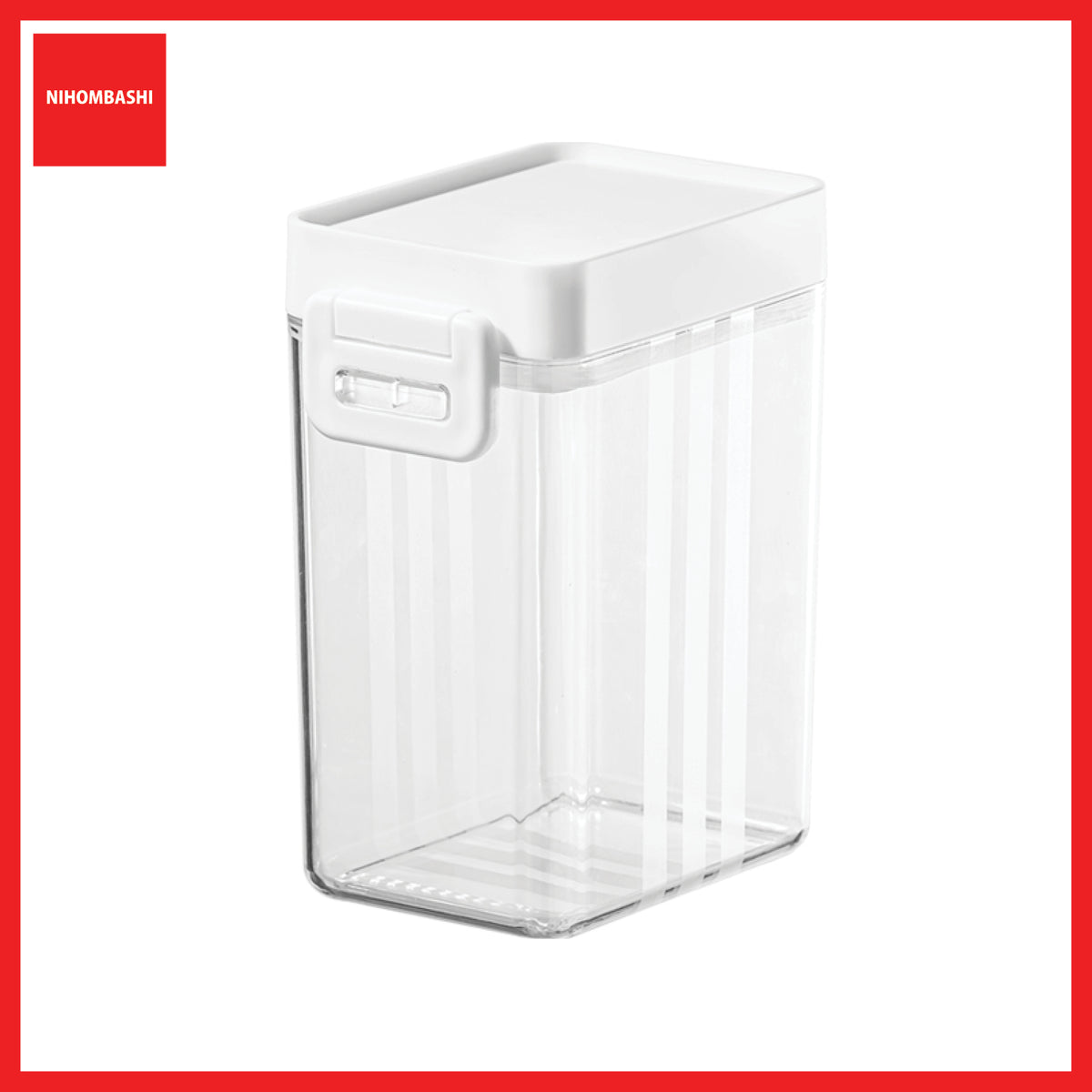 Airtight Food Storage Container with 5g Spoon, Stackable for Milk Powder