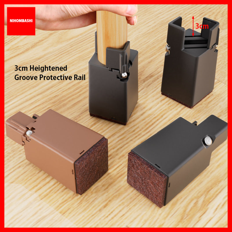 Adjustable Clamp-On Furniture Leg Riser