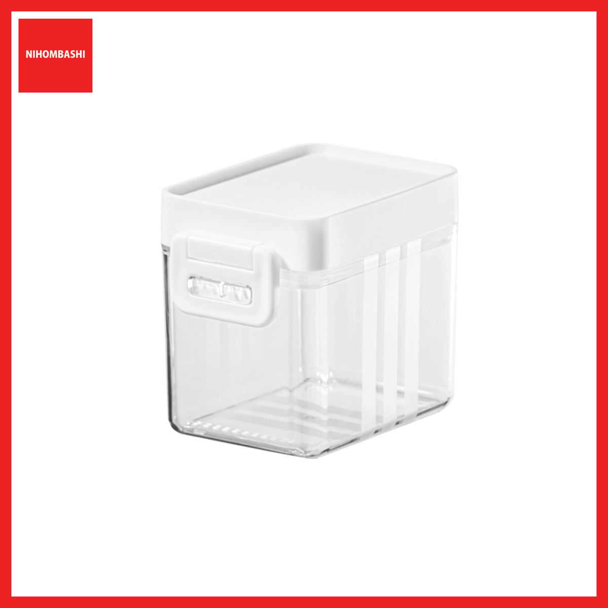 Airtight Food Storage Container with 5g Spoon, Stackable for Milk Powder