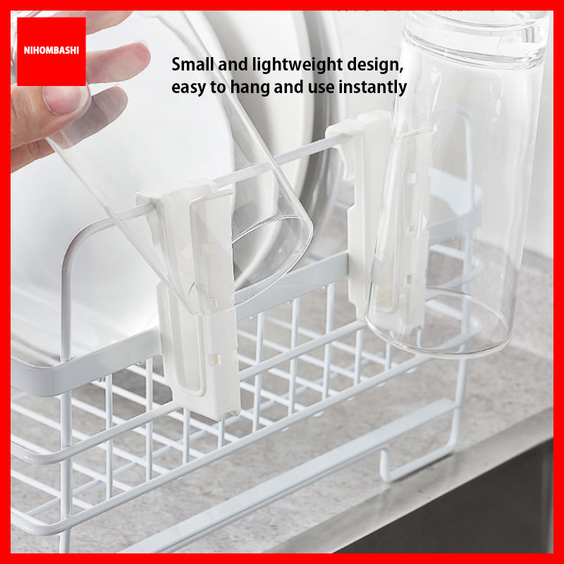 Cup Holder Clip for Dish Rack Glass Bottle Drying Hanger 2pcs