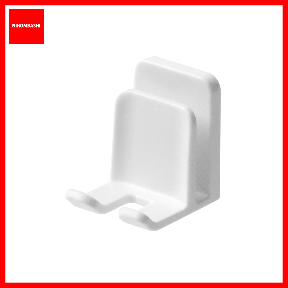 Wall Mounted Toothbrush Holder, No Drill Adhesive, with Cover & Cup