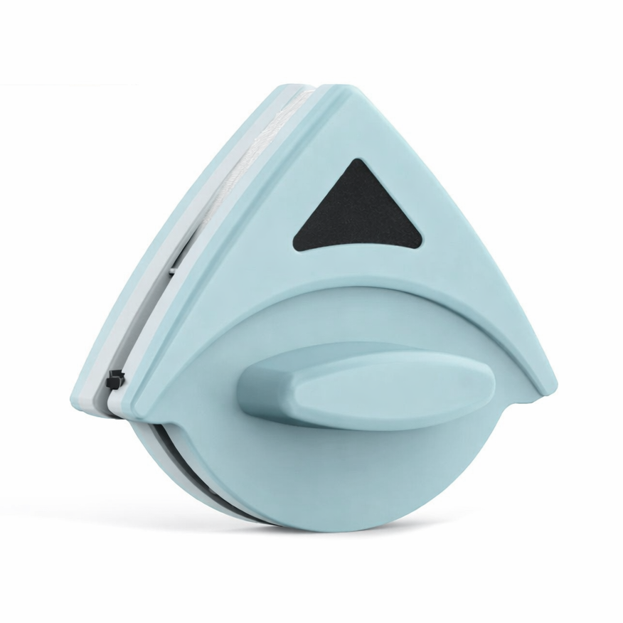 Double-sided magnetic window cleaner