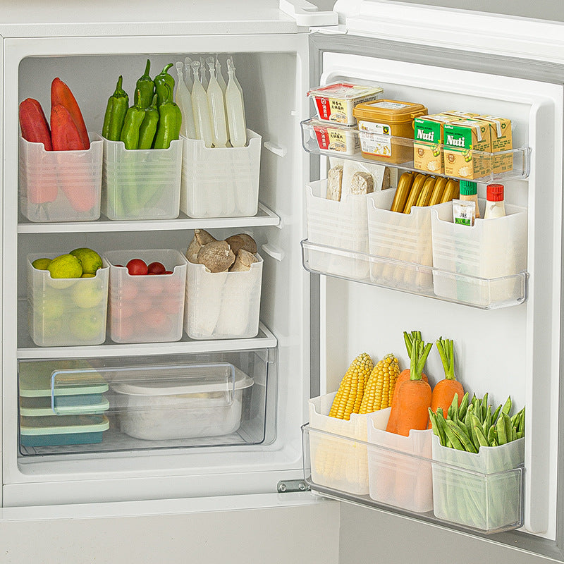 Fridge Organizer Storage Box for Door Shelf and Condiments