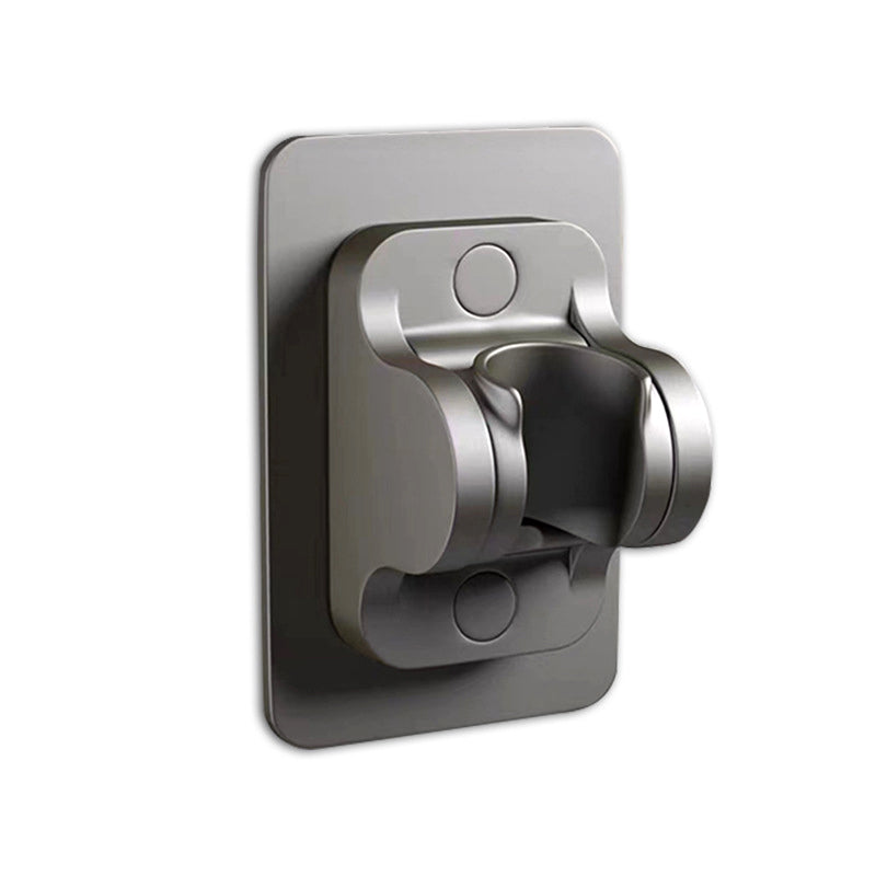 BIG Punch Free Adjustable Shower Head Holder
