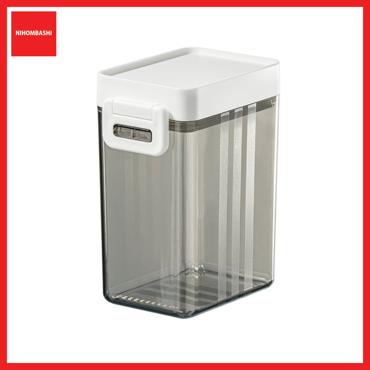 Airtight Food Storage Container with 5g Spoon, Stackable for Milk Powder