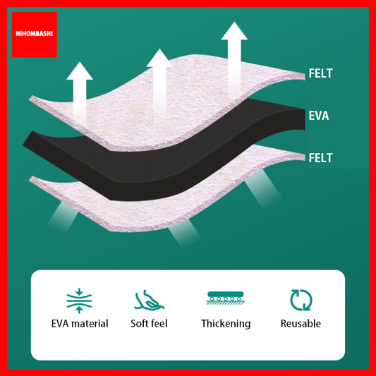 (5pcs) Chair Wheels Stopper Protector Pad