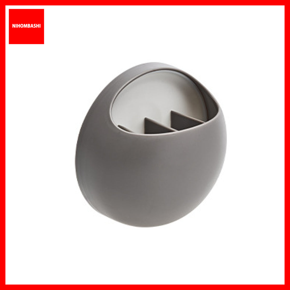 Toothbrush Holder Wall Mounted No Punch Adhesive with Drainage