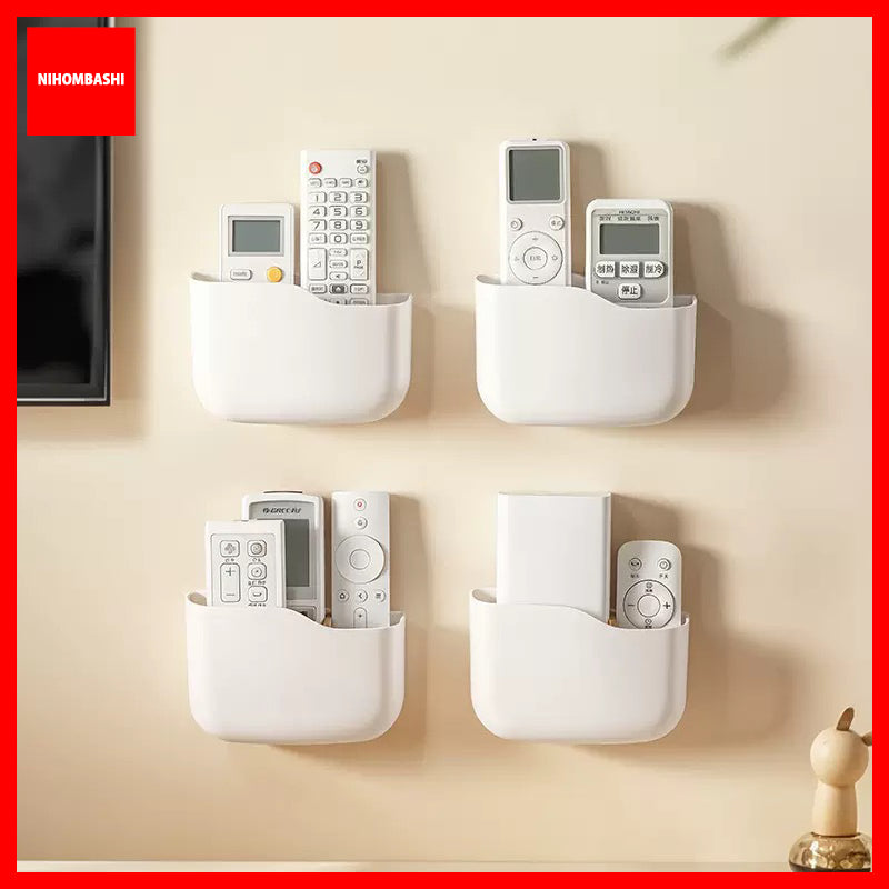 Remote Control Holder for Aircon and TV, Wall Mounted No Drill Adhesive