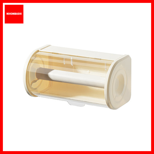 Towel Tissue Paper Roll Holder With Cover