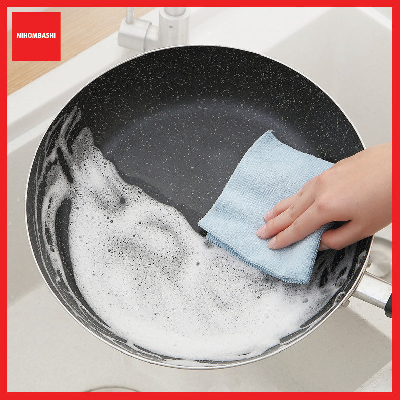 Microfiber Cleaning Cloth Pull-Out Pack 22x22cm, Kitchen Dish Towel