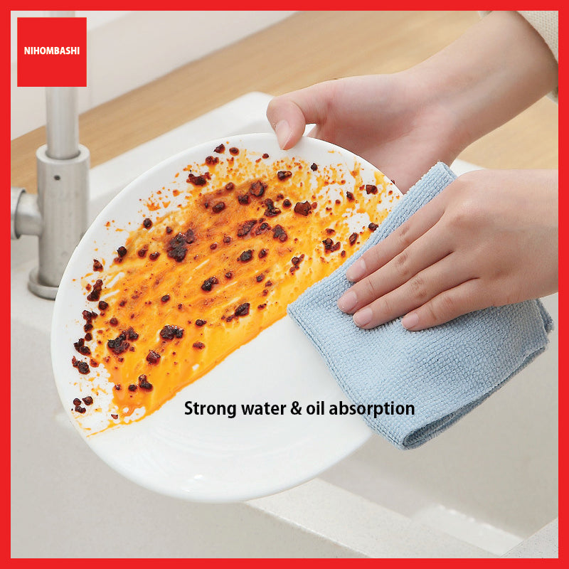 Microfiber Cleaning Cloth Pull-Out Pack 22x22cm, Kitchen Dish Towel