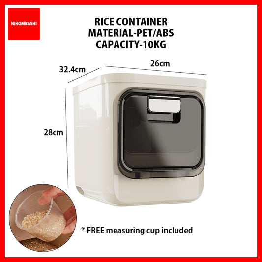 (5kg/10kg) Rice Dispenser Storage Container