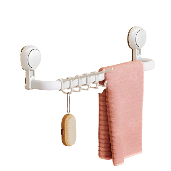 Suction cup towel hook for the bathroom