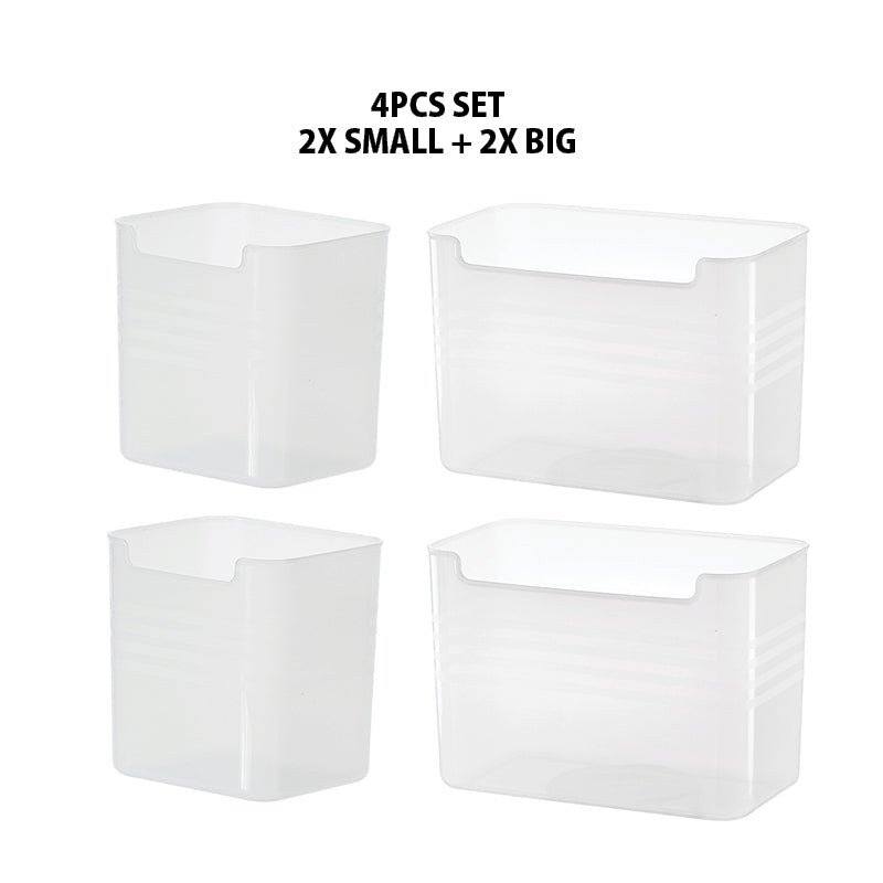 Fridge Organizer Storage Box for Door Shelf and Condiments