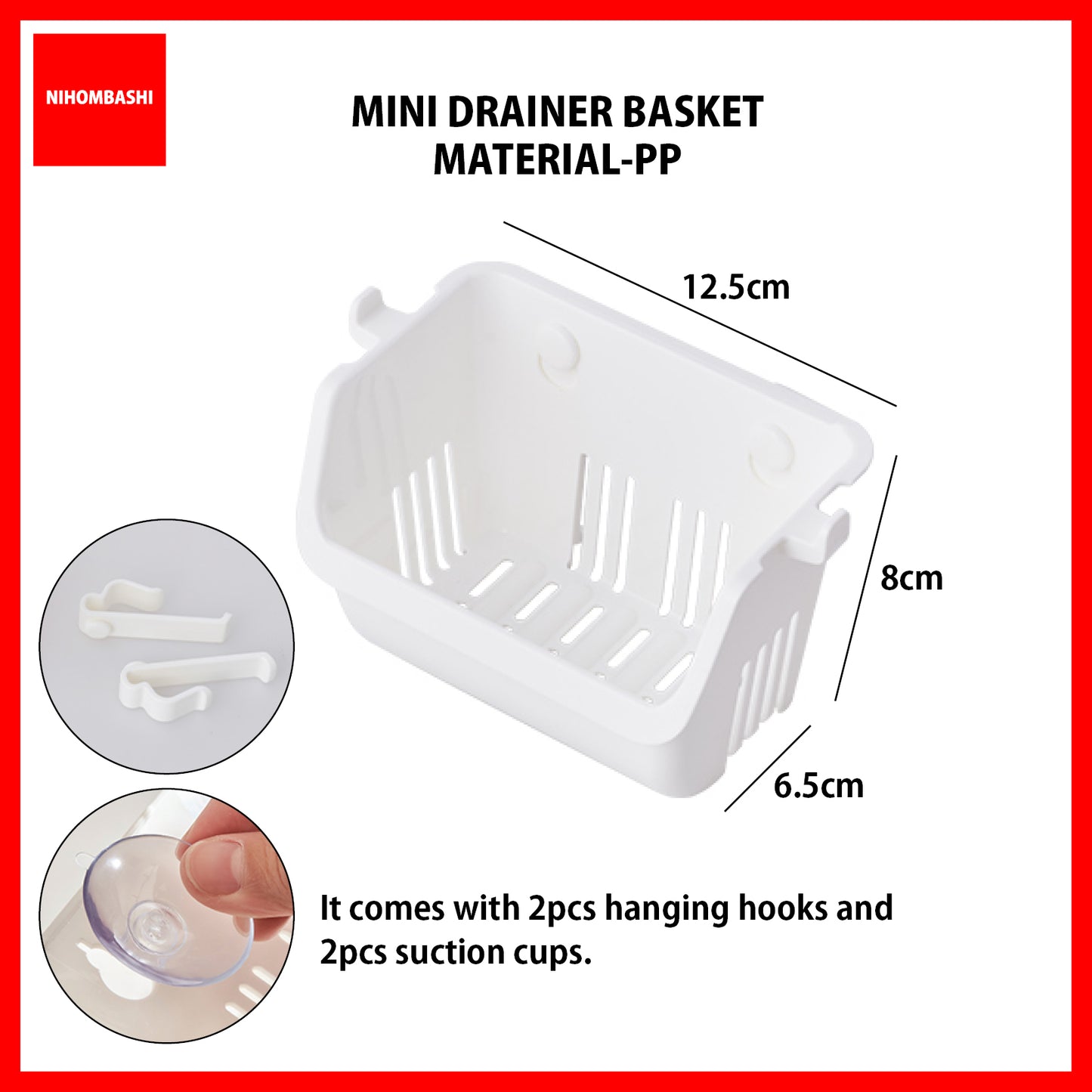 Mini Drainer Basket Dish Rack Accessory