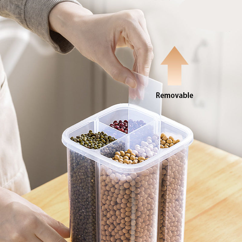 Grains Cereal Food Storage Air Tight Container with 4 Locks