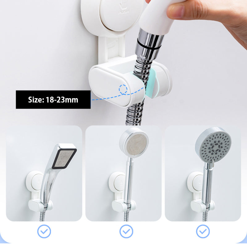 Removable Drill-free Showerhead Holder Reusable Suction Hook