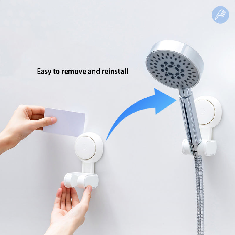 Removable Drill-free Showerhead Holder Reusable Suction Hook