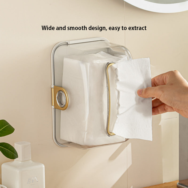 Wall Mounted Tissue Holder Napkin Container