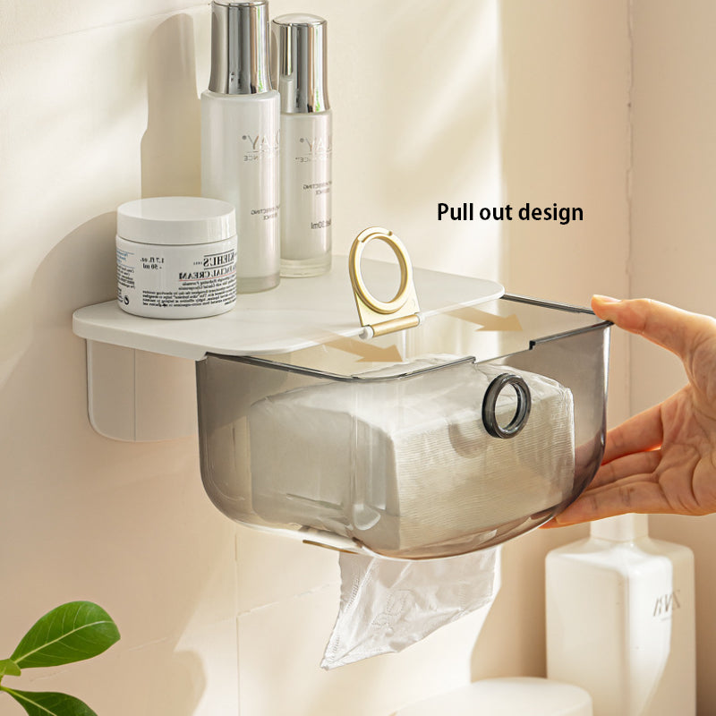 Wall Mounted Tissue Holder Napkin Container