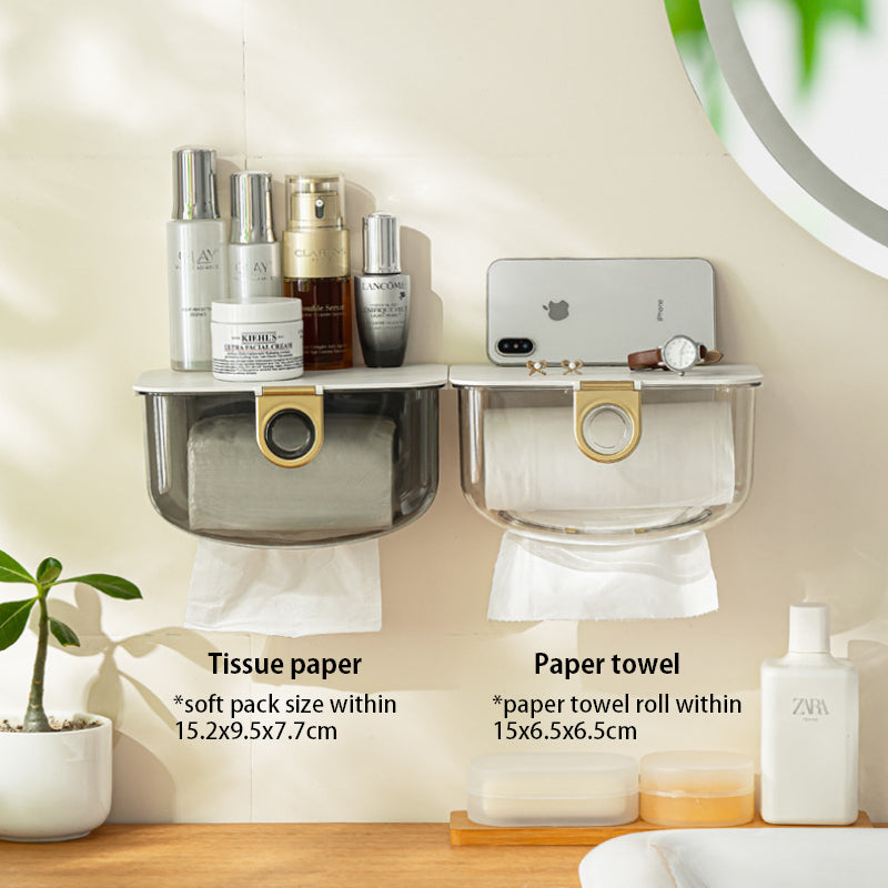 Wall Mounted Tissue Holder Napkin Container