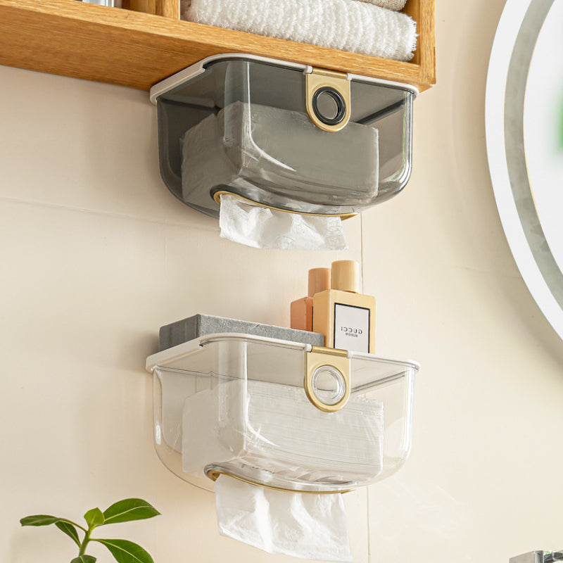 Wall Mounted Tissue Holder Napkin Container