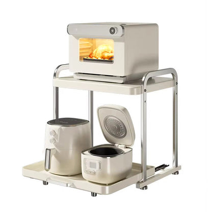 Adjustable Stainless Steel Microwave Oven Rack