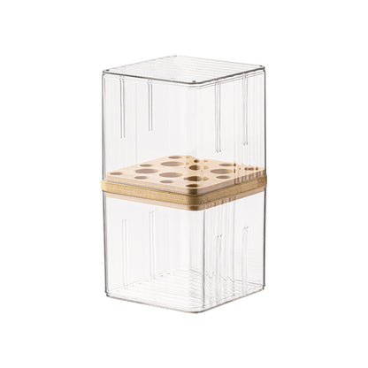 Bamboo Natural Wood Desktop Storage Box