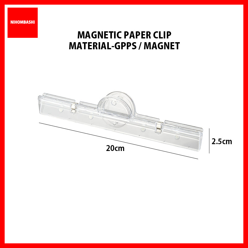 Magnetic Transparent Clip