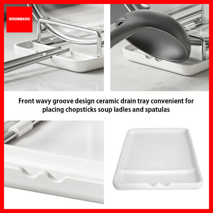 Pot Lid Holder Cutting Board Organizer Stand