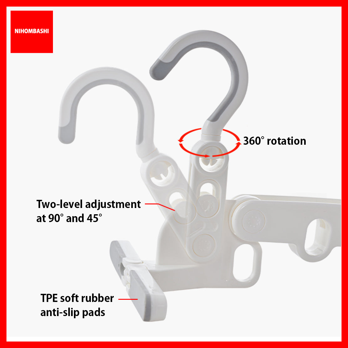 Travel Foldable Clothes Hanger Holder