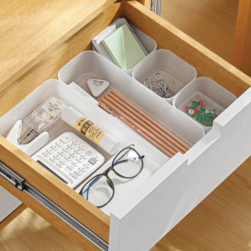 (5pcs set) Japanese style Drawer Organizer Tray storage box