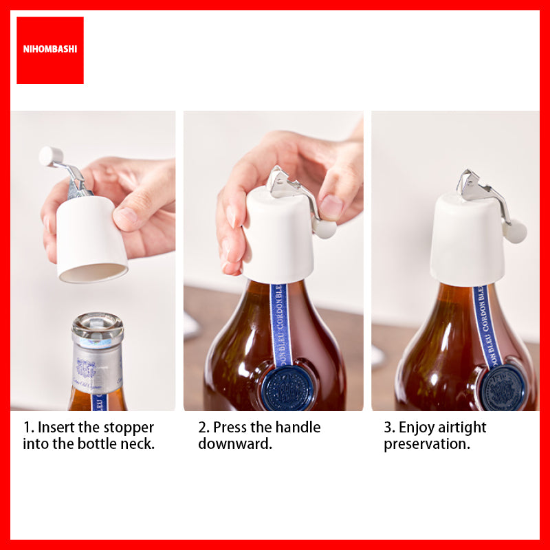 Push-Down Bottle Cap / Wine Stopper