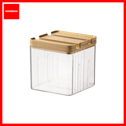 Bamboo Natural Wood Desktop Storage Box