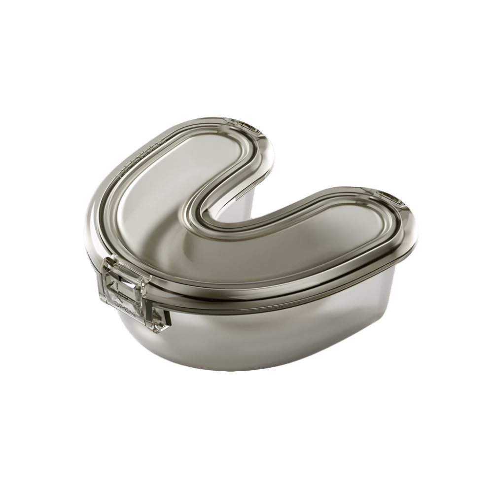 Frosted Retainer Invisible Braces Denture Storage Box Case