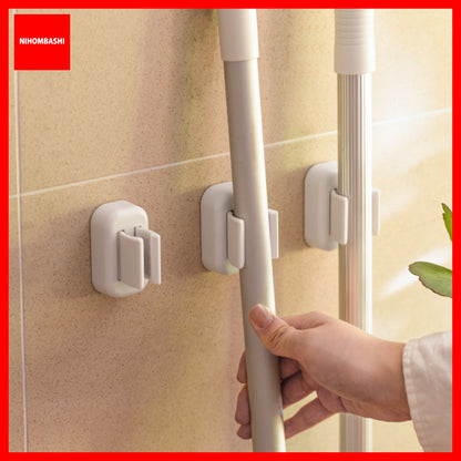 Adhesive Toothbrush Mop Holder