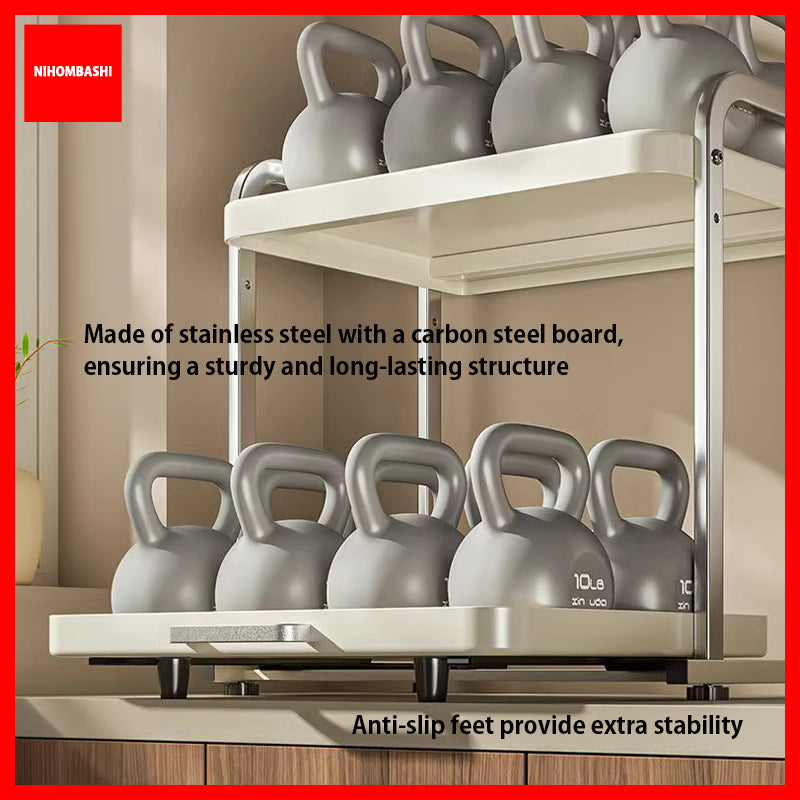 Adjustable Stainless Steel Microwave Oven Rack