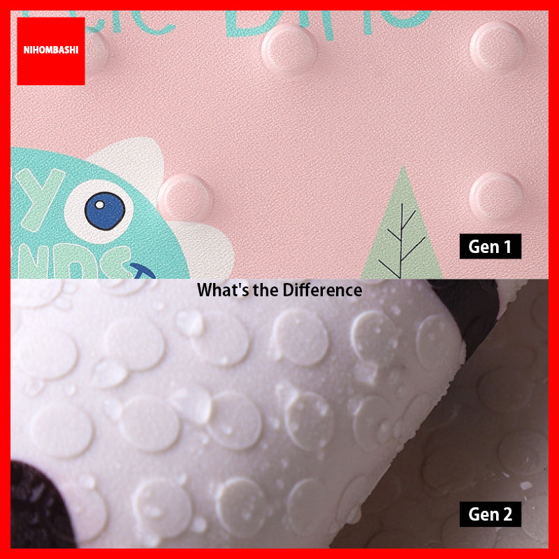 (50x80cm) Cartoon Anti Slip Bathroom Foot Mat