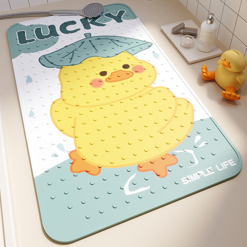 (50x80cm) Cartoon Anti Slip Bathroom Foot Mat