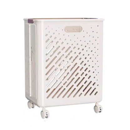 Foldable Laundry Basket with Handles Wheels
