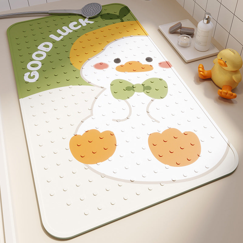 (50x80cm) Cartoon Anti Slip Bathroom Foot Mat