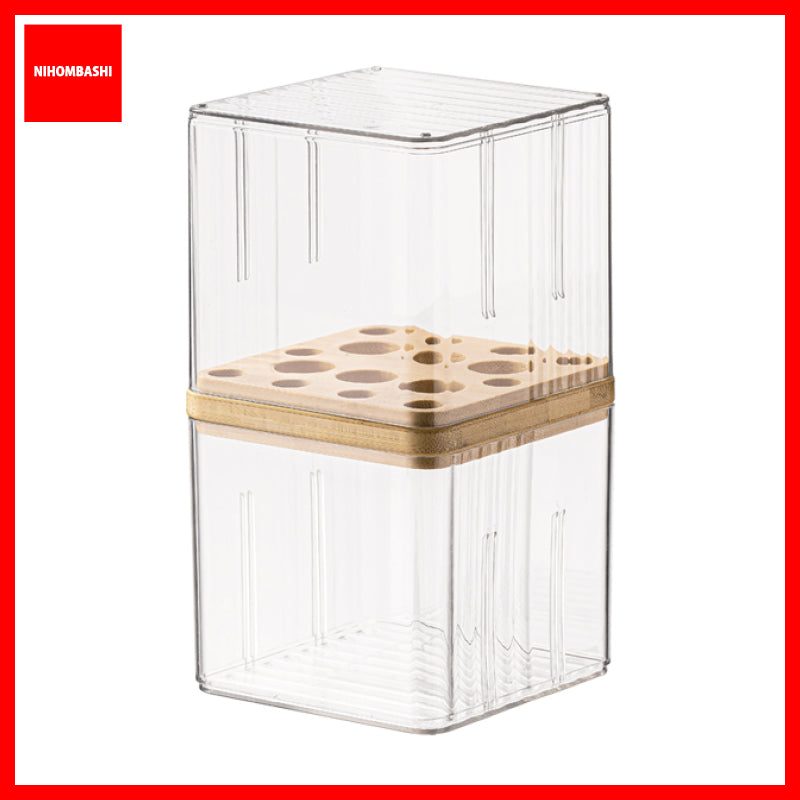 Bamboo Natural Wood Desktop Storage Box