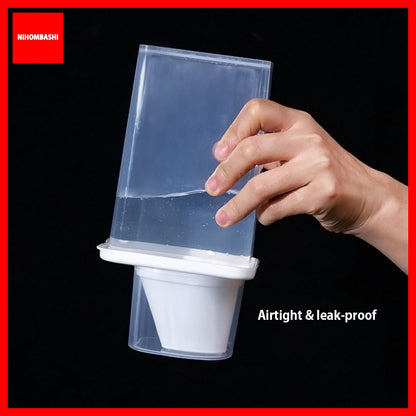 Airtight Food Storage Container with Measuring Cup
