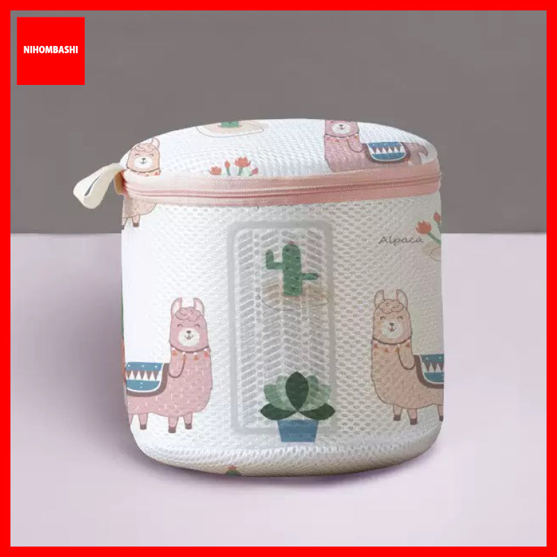 (GEN4) Women Stockings Lingerie Bra Protecting Wash Bag